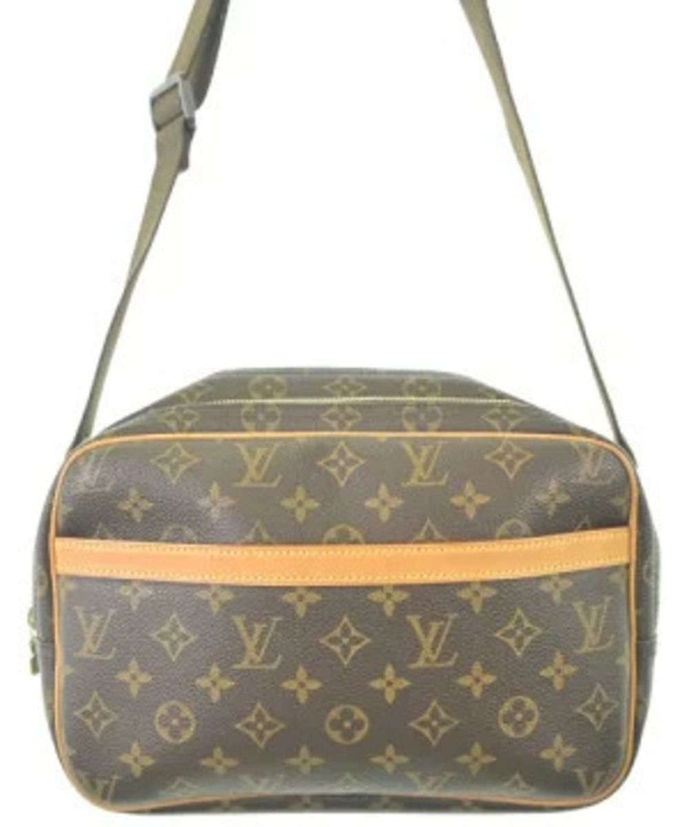 LOUIS VUITTON Shoulder Bag Brown All over pattern